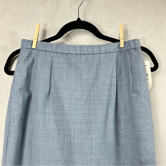 Pendleton Wool Brand New 100% Wool Pencil Midi Skirt Women 6 Worsted Dress Skirt - Picture 2 of 12